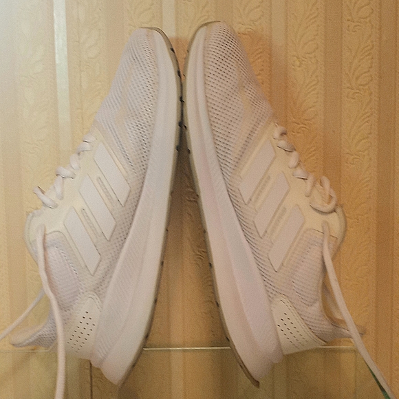 Adidas Cloud White Runfalcon Mesh Sneakers Size 5 - Picture 5 of 11